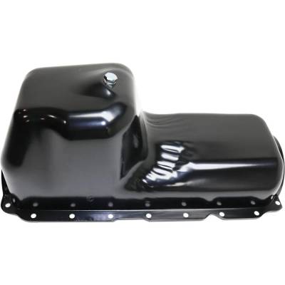 Rareelectrical - New Steel Oil Pan Compatible With Dodge Jeep B2500 Base 8 Cyl 5.2L Ram 1500 Sport 8 Cyl 5.2L Ram - Image 2