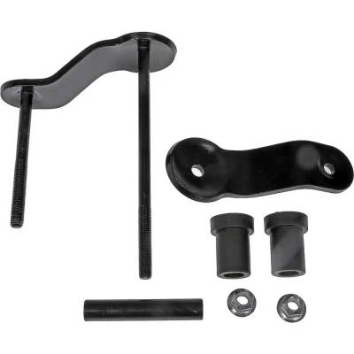 Rareelectrical - New Steel Leaf Spring Shackles And Hangers Compatible With Chrysler Dodge Grand Caravan C/V 6 Cyl - Image 3
