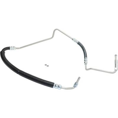 Rareelectrical - New Power Steering Pressure Line Hose Assembly Compatible With Cadillac Oldsmobile Deville Dts 8 Cyl - Image 2