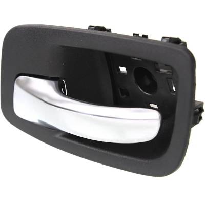 Rareelectrical - New Left Rear Interior Door Handle Compatible With Chrysler Dodge Charger Pursuit 6 Cyl 3.6L Charger - Image 2