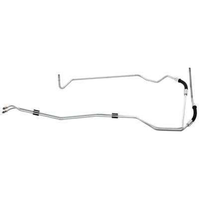 Rareelectrical - New Auxiliary Cooler Oil Cooler Line Compatible With Ford Lincoln F-150 Lariat 8 Cyl 5.4L Mark Lt - Image 1