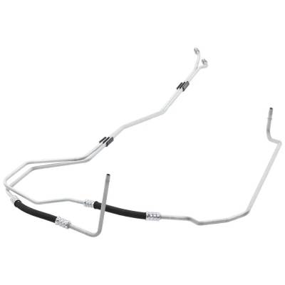 Rareelectrical - New Auxiliary Cooler Oil Cooler Line Compatible With Ford Lincoln F-150 Lariat 8 Cyl 5.4L Mark Lt - Image 3