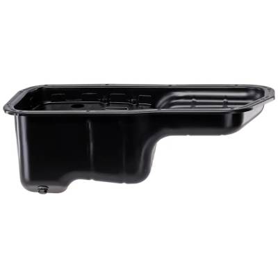 New Steel Oil Pan Compatible With Nissan Frontier Base 4 Cyl 2.4L Pickup Se 4 Cyl 2.4L D21 Base 4