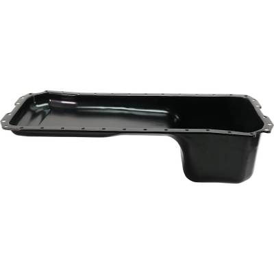 Rareelectrical - Steel Oil Pan Compatible With Dodge Ram 3500 Base 6 Cyl 5.9L Ram 2500 Base 6 Cyl 5.9L 1994-2001 - Image 4