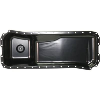New Steel Oil Pan Compatible With Dodge Ram 3500 Base 6 Cyl 5.9L Ram 2500 Base 6 Cyl 5.9L 1994-2001