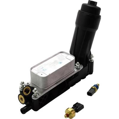 Rareelectrical - New Oil Filter Housing Compatible With Chrysler Dodge Jeep 300 Touring 6 Cyl 3.6L Wrangler Sport 6 - Image 2