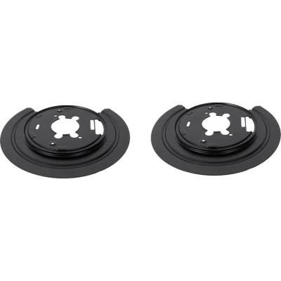 Rareelectrical - New Rear Brake Dust Shields Compatible With Dodge Ram 1500 Van Base 8 Cyl 5.9L Ram 1500 Van Base 6 - Image 5