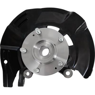 Rareelectrical - New Left Front Knuckle Compatible With Kia Optima Lx 4 Cyl 2.4L Optima Ex 4 Cyl 2.4L Optima Hybrid 4 - Image 2