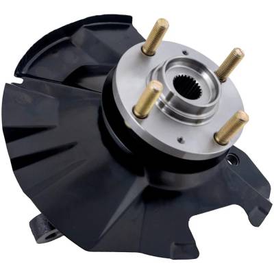 Rareelectrical - New Right Front Knuckle Compatible With Hyundai Accent Blue 4 Cyl 1.6L Accent Gsi 4 Cyl 1.6L Accent - Image 2