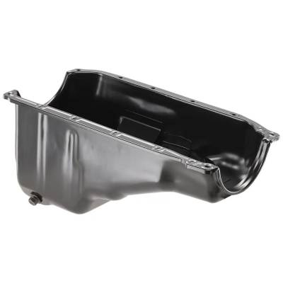 Rareelectrical - New Steel Oil Pan Compatible With Chevrolet Gmc Isuzu Sonoma Sl 4 Cyl 2.2L Llv Base 4 Cyl 2.2L - Image 2