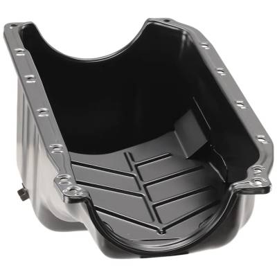 Rareelectrical - New Steel Oil Pan Compatible With Chevrolet Gmc Isuzu Sonoma Sls 4 Cyl 2.2L Llv Base 4 Cyl 2.2L - Image 3