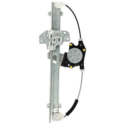 Rareelectrical - New Left Rear Window Regulator With Motor Compatible With Hyundai Kia Accent L 4 Cyl 1.6L Rio Sx 4 - Image 2