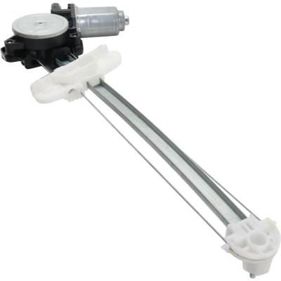 Rareelectrical - New Left Rear Window Regulator With Motor Compatible With Honda Civic Si Dx Gx Hybrid Se Lx Hf - Image 3