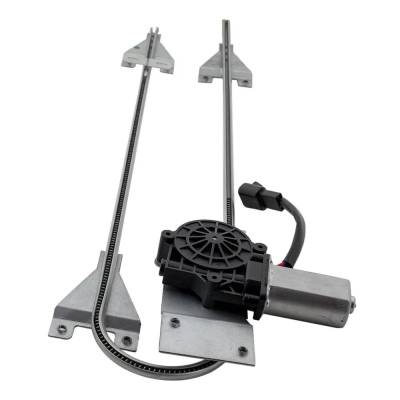 Rareelectrical - New Left Front Window Regulator With Motor Compatible With Peterbilt 379 Base 6 Cyl 12.5L 378 Base 6 - Image 4