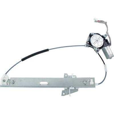 New Left Rear Window Regulator With Motor Compatible With Mazda Mpv Es 6 Cyl 2.5L Mpv Dx 6 Cyl 2.5L