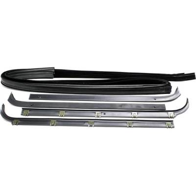 Rareelectrical - New Deluxe Front Kit Beltline Molding Compatible With Ford F-100 All Submodels F-350 All Submodels - Image 6