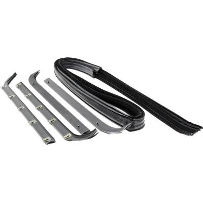 Rareelectrical - New Deluxe Front Kit Beltline Molding Compatible With Ford F-100 All Submodels Bronco All Submodels - Image 2