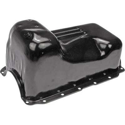 New Black Oil Pan Compatible With Dodge Durango Slt Plus 6 Cyl 3.9L Dakota S 6 Cyl 3.9L W150 Base 6
