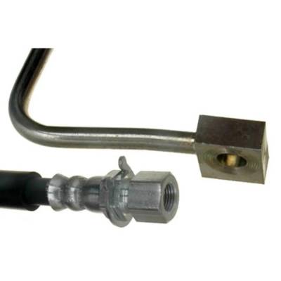 Rareelectrical - New Left Front Brake Line Compatible With Dodge Dakota Sport Plus 6 Cyl 3.7L Dakota Sport 6 Cyl 3.9L - Image 2