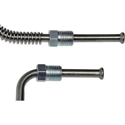 Rareelectrical - New Stainless Steel Brake Hydraulic Line Kit Compatible With Ford F-350 Super Duty Xlt 8 Cyl 7.3L - Image 3