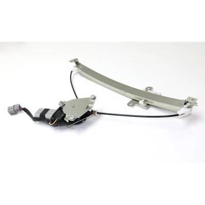 Rareelectrical - New Left Rear Window Regulator With Motor Compatible With Acura Rl Elite 6 Cyl 3.5L Rl Base 6 Cyl - Image 2