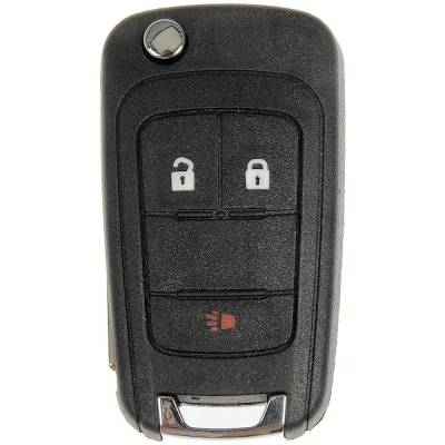 Rareelectrical - New Keyless Remote Case Compatible With Chevrolet Equinox Ltz 6 Cyl 3.6L Equinox Ls 4 Cyl 2.4L - Image 2