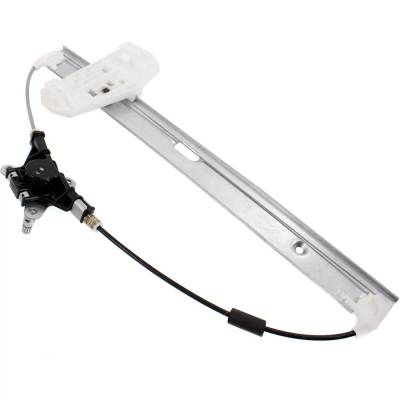 Rareelectrical - New Left Front Hand-Crank Window Regulator Compatible With Jeep Wrangler Jk Rubicon 6 Cyl 3.6L - Image 3