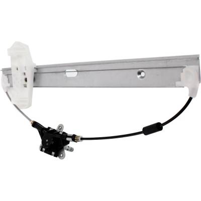 Rareelectrical - New Left Front Hand-Crank Window Regulator Compatible With Jeep Wrangler Jk Rubicon 6 Cyl 3.6L - Image 4