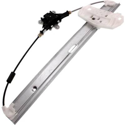 Rareelectrical - New Left Front Hand-Crank Window Regulator Compatible With Jeep Wrangler Jk Unlimited Willys Wheeler - Image 2