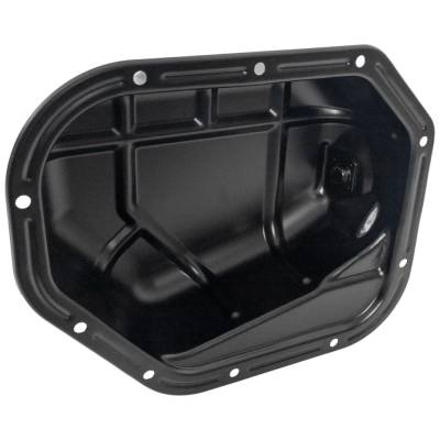 Rareelectrical - New Steel Oil Pan Compatible With Hyundai Kia Santa Fe Base 6 Cyl 2.7L Sportage Lx 6 Cyl 2.7L Tucson - Image 3