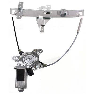 Rareelectrical - New Left Rear Window Regulator With Motor Compatible With Chevrolet Impala Police 6 Cyl 3.8L Monte - Image 4