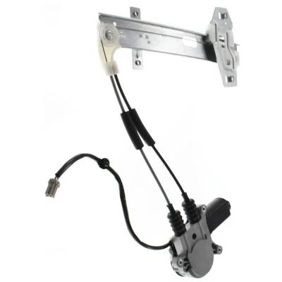 Rareelectrical - New Left Rear Window Regulator With Motor Compatible With Honda Accord Ex-R 6 Cyl 2.7L Accord Se 4 - Image 3
