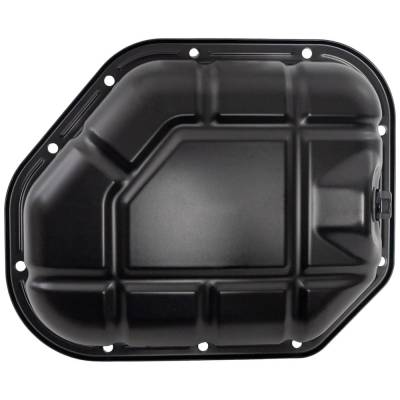 Rareelectrical - New Steel Oil Pan Compatible With Hyundai Kia Optima Ex 6 Cyl 2.7L Optima Se 6 Cyl 2.7L Tiburon Se 6 - Image 4