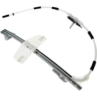 Rareelectrical - New Left Front Hand-Crank Window Regulator Compatible With Jeep Liberty Renegade 6 Cyl 3.7L Liberty - Image 2