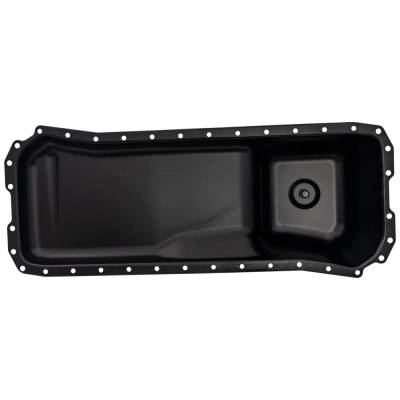 New Steel Oil Pan Compatible With Dodge Ram 3500 Base 6 Cyl 5.9L Ram 2500 Base 6 Cyl 5.9L 1994-2001