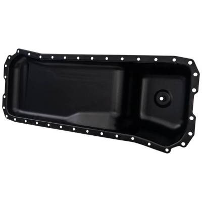 Rareelectrical - New Steel Oil Pan Compatible With Dodge Ram 3500 Base 6 Cyl 5.9L Ram 2500 Base 6 Cyl 5.9L 1994-2001 - Image 2