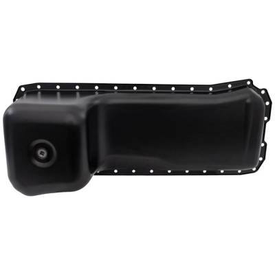 Rareelectrical - Steel Oil Pan Compatible With Dodge Ram 2500 Base 6 Cyl 5.9L Ram 3500 Base 6 Cyl 5.9L 1994-2001 By - Image 4