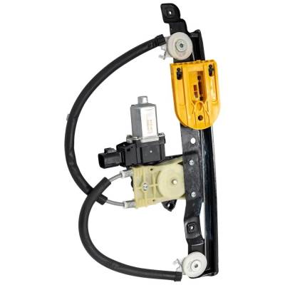 Rareelectrical - New Left Rear Window Regulator With Motor Compatible With Jaguar Xf Base 8 Cyl 4.2L Xf Premium 8 Cyl - Image 3
