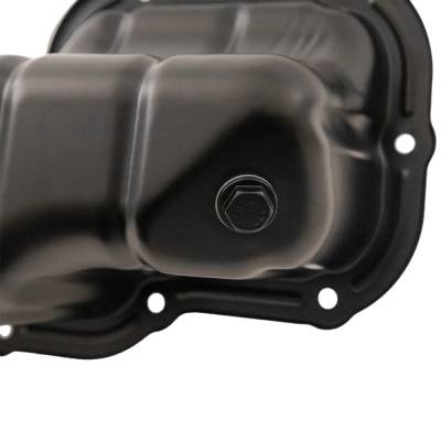 Rareelectrical - New Steel Oil Pan Compatible With Nissan Suzuki Xterra Off-Road 6 Cyl 4.0L Frontier Nismo Off-Road 6 - Image 5
