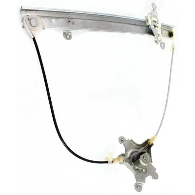 Rareelectrical - New Left Front Manual Hand-Crank Window Regulator Compatible With Nissan Sentra E 4 Cyl 1.6L Sentra - Image 3