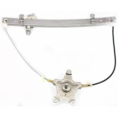 Rareelectrical - New Left Front Manual Hand-Crank Window Regulator Compatible With Nissan Sentra E 4 Cyl 1.6L Sentra - Image 4