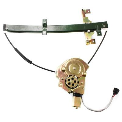 Rareelectrical - New Left Front Window Regulator With Motor Compatible With Honda Isuzu Passport Lx 6 Cyl 3.2L Dx 4 - Image 4