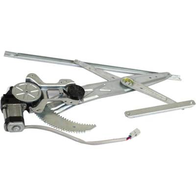 Rareelectrical - New Left Front Window Regulator With Motor Compatible With Honda Civic Si Civic Ex Civic Vx Civic Cx - Image 4