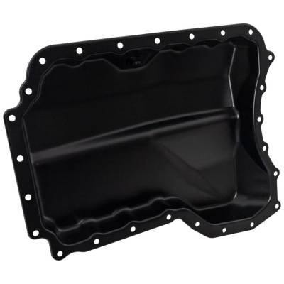 Rareelectrical - New Steel Oil Pan Compatible With Volkswagen Beetle Comfortline 5 Cyl 2.5L Jetta Se 5 Cyl 2.5L Jetta - Image 3
