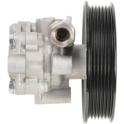 New Aluminum Power Steering Pump Compatible With Hyundai Sonata Se 4 Cyl 2.4L Sonata Gl 4 Cyl 2.4L