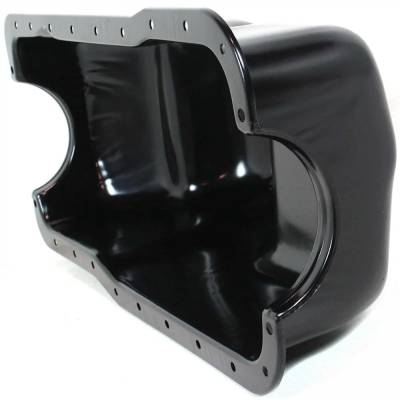 Rareelectrical - New Steel Oil Pan Compatible With Ford F-150 Custom 8 Cyl 5.0L E-150 Econoline Custom 8 Cyl 5.0L - Image 2