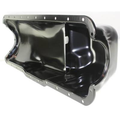 Rareelectrical - New Steel Oil Pan Compatible With Ford E-100 Econoline Custom 6 Cyl 4.9L E-350 Econoline Club Wagon - Image 2