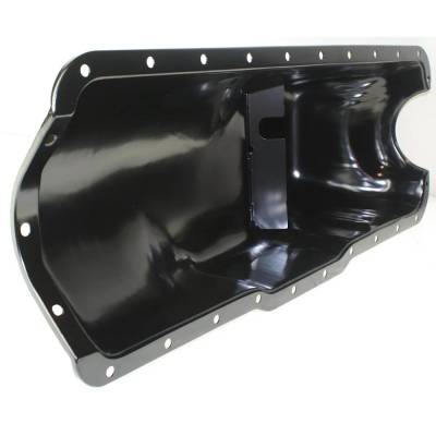 Rareelectrical - New Steel Oil Pan Compatible With Ford E-250 Econoline Club Wagon Custom 6 Cyl 4.9L F-250 Xl 6 Cyl - Image 3