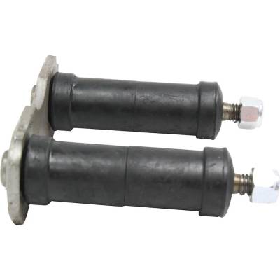 Rareelectrical - New Rear Leaf Spring Shackles And Hangers Compatible With Jeep Cj7 Renegade 4 Cyl 2.5L Scrambler - Image 2