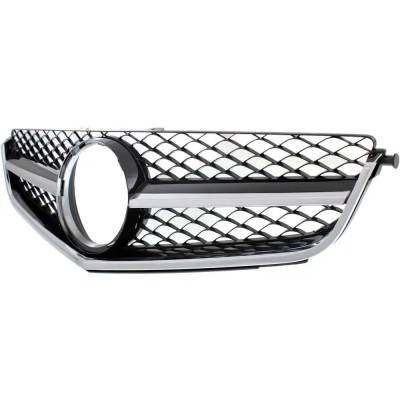 Rareelectrical - New Chrome Shell Grille Assembly Compatible With Mercedes Benz C63 Amg Edition 507 8 Cyl 6.3L C63 - Image 2